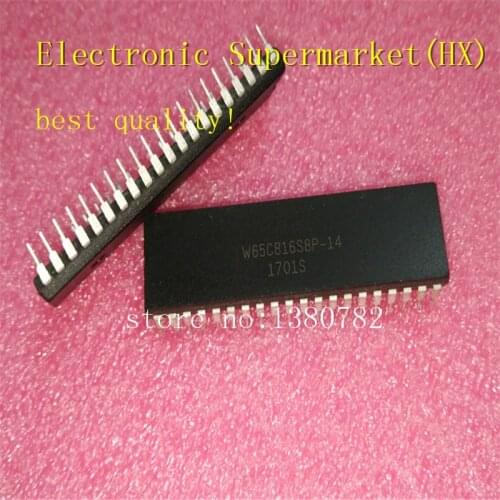 Free Shipping 10pcs/lots W65C816S8P-14 W65C816S8P W65C816 DIP-40 IC In stock