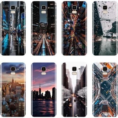 City Men Back Cover For Samsung Galaxy J4 J6 J8 Plus 2018 J2 J5 J7 Prime Silicone Phone Case For Samsung J3 J5 J7 2015 2016 2017