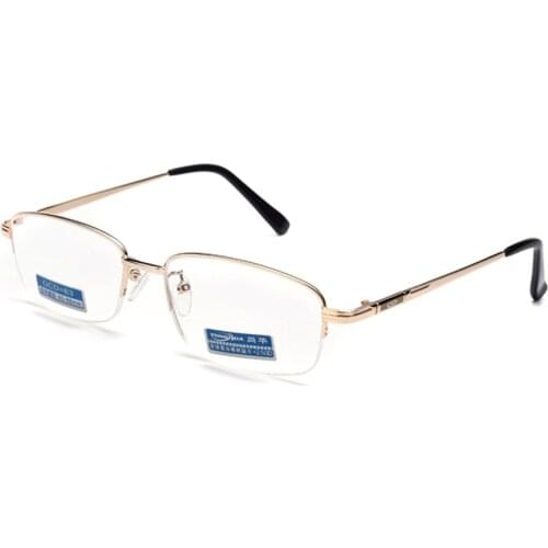 = Clara Vida For Intelligence Progressive Multifocal Reading Glasses Bifocal Half-rim Luxury Men Ultra Light +1 +1.5 +2 To +4
