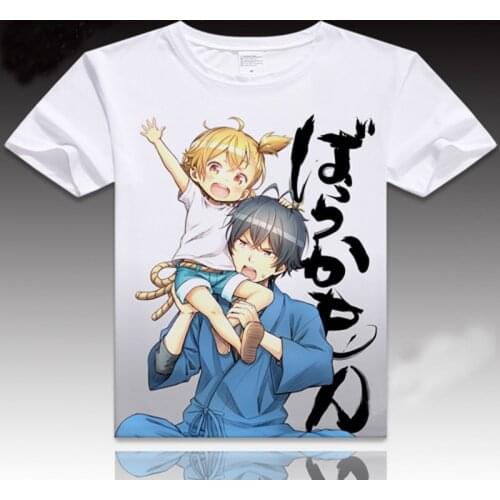 Barakamon T-shirt Anime Cosplay T shirt Fashion Men Women Tops Tees