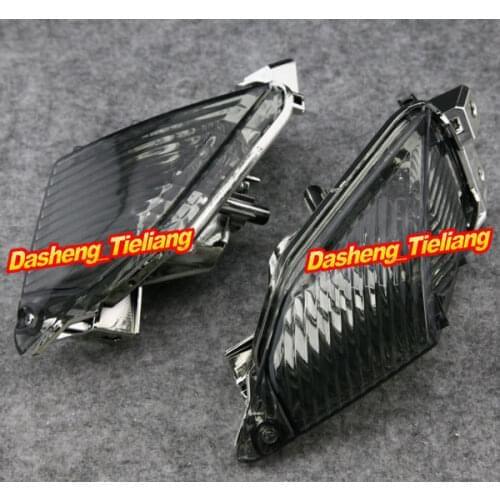 GSXR1000 Motorcycle Front Turn Signals Indicator Lamp Blinker Lens Cover for SUZUKI GSXR 1000 2009 2010
