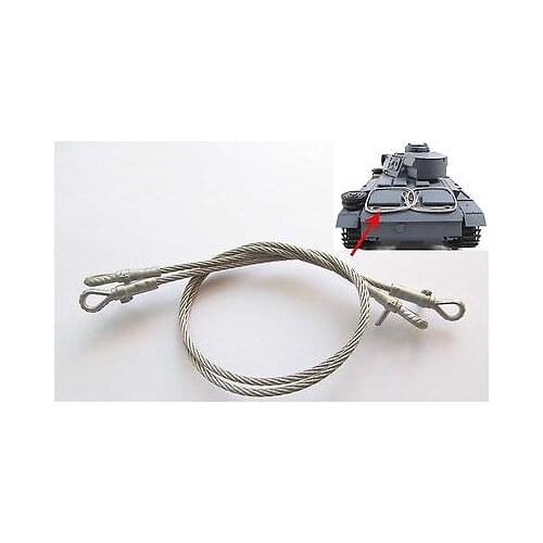 Mato 1/16 German Panzer III RC Tank Metal Towing Cable MT110 TH00802-SMT4