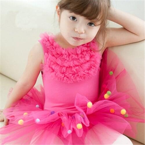Cute Ballet Tutu Dancewear For Girls Clothes Dancing Dresses Costumes Toddler Leotard Professional Tutus Ballerina Dress Kids