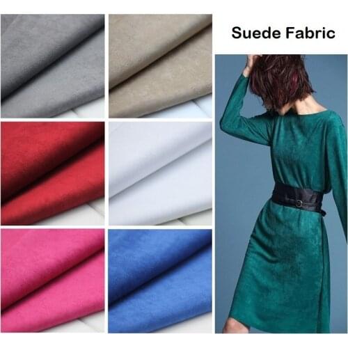 Encryption Warp knitted suede fabric 150*100cm Faux velvet micro for Coat shoes sofa car cushion pillow covers Ottawa DIY cloth