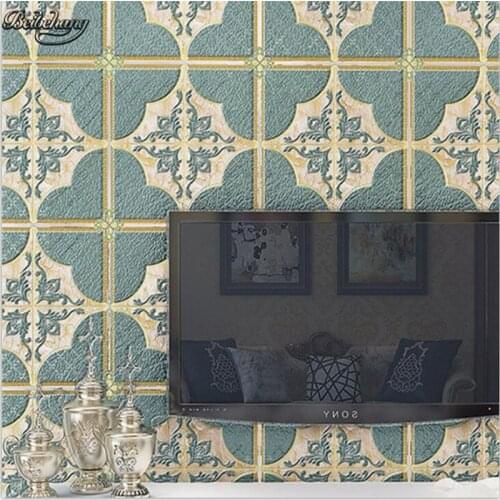 Beibehang Delphino stripes TV backdrop simple modern living room bedroom nonwovens 3D stereo European luxury