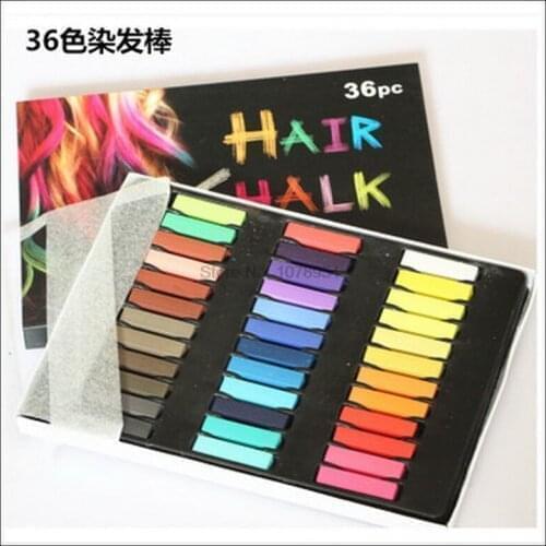 BY EMS OR DHL 100sets High Quality Hair Dying Chalk Pen Stick Easy Dye Temporary Color Changing