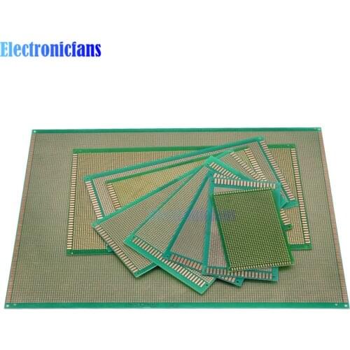 Universal Board 5x7 6x6 6x8 7x9 7x12 8x12 9x15 10x15 10x22 12x18 15x20 13x25 18x30 30x40 PCB Experiment Circuit Board Cave Board