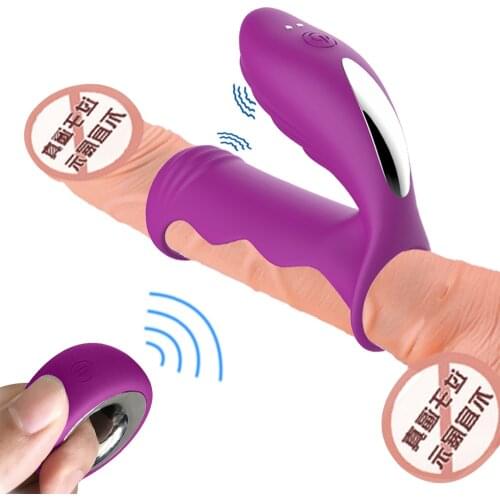 Wearable Dildo Vibrator Couple Sex Toys Wireless Remote Control Sex Toys for Woman Clitoris Stimulation Penis Trainer Sex Shop