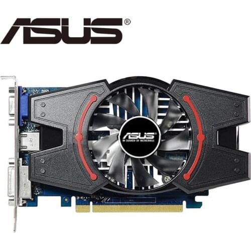 ASUS Video Card Original GT730 2GB SDDR3 Graphics Cards for nVIDIA Geforce GPU games Dvi VGA Used Cards On Sale