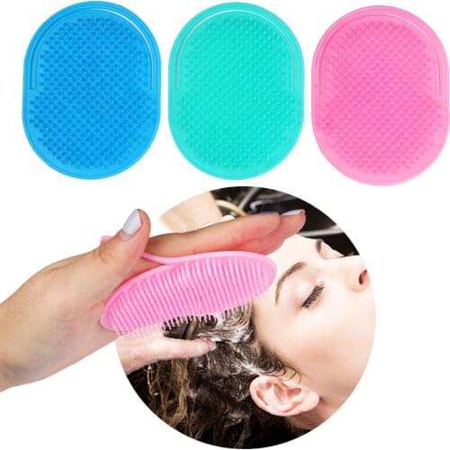 1 Pc New Cool Fashion Plastic Shampoo Comb Pocket Hair Comb Mustache Palm Beard Brush Scalp Massage Styling Tool Hair Care