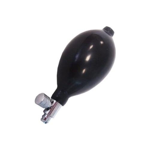 1pcs Fish jump table mercury sphygmomanometer fittings hand inflatable ball wear-resistant leather ball latex ball grip pressure