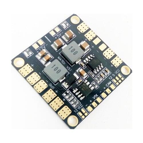 10Pcs/Lot Matek Mini Power Hub Power Distribution Board PDB with BEC 5V & 12V for FPV QAV250 ZMR250 Multicopter Quadcopter