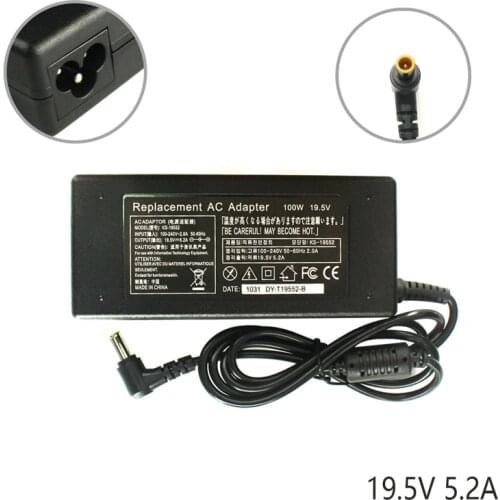 19.5V 5.2A 6.5*4.4mm AC Adapter For Sony ADCP-100E03 ACDP-100D01 LCD TV Power Charger