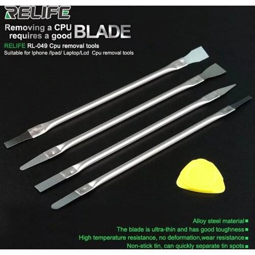 5 in1 Glue Removing Knife CPU Disassembly Separation Glue Removal Tool for iPhone iPad Laptop LCD CPU Cleaning Hand Tool