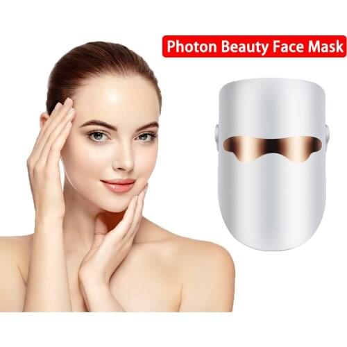 Belleza Facial LED Mask Beauty Skin Rejuvenation Photon Masque LED Facial Mask Therapy Anti Wrinkle Acne Tighten Skin Care Tool