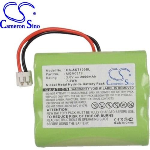 CameronSinoo 2000mah battery for Ascom EFT20-S EFT20-R MGN0319 Payment Terminal Battery