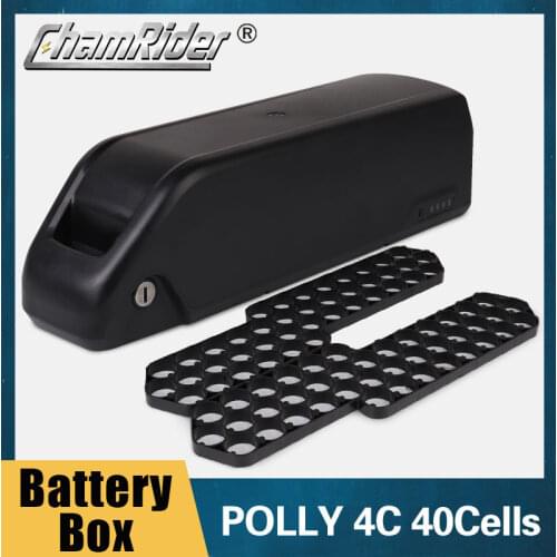 Battery Case Polly 4C Battery box Electric bike Battery Housing Down Tube Downtube E-bike 21700 cells 10S4P 13S3P Nickle strips