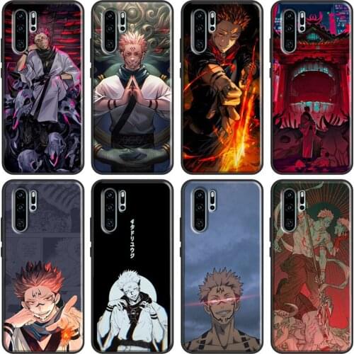 Ryomen Sukuna Jujutsu Kaisen Case For Huawei Nova 5T P Smart 2019 2021 P20 P40 P30 Pro Mate 20 Lite Honor 8X 9X 8A 10i