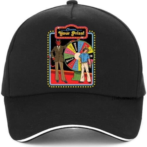 Lets Talk To Ghosts Ouija Board Steven Rhodes Horror Funny Baseball cap Spooky Scary Halloween hip hop hat men