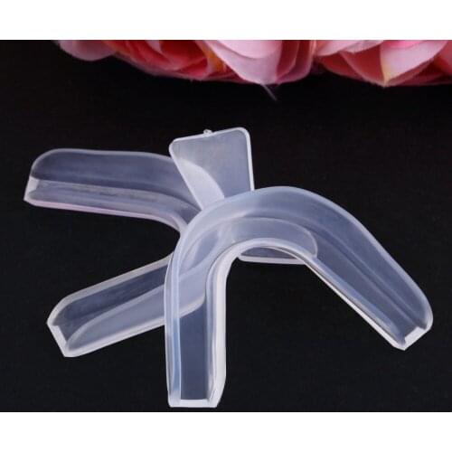 Hot Selling 1 pair New Transparent Thermoforming Mouth Whitening Trays Dental Teeth dental equipment Best Selling