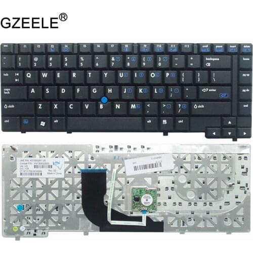 Laptop accessories New English Laptop Keyboard for HP 6910P 6910 6910B US Layout Black