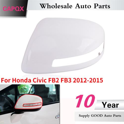 CAPQX Rearview Mirror Shell Rear view cover cap OEM#76251/76201-TR0-A01 For HONDA CIVIC FB2 FB3 2012-2015 SIDE MIRROR HOUSING