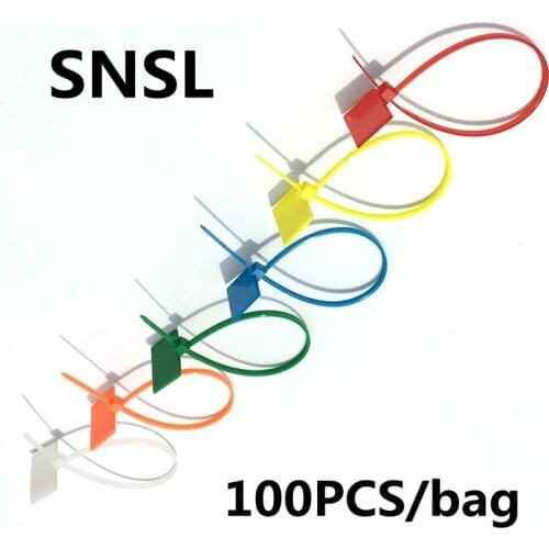 Multifunctional label plastic ring ties4*150/4*200mm, nylon cable tie labels, self-locking zipper ties for marking cable labels