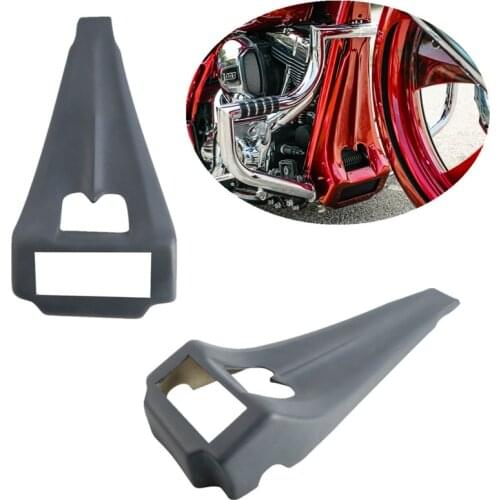 Motorcycle Stretched Chin Spoiler For Harley FLH Street Glide Touring Road King FLHX FLHR 1997-2013 Fiberglass