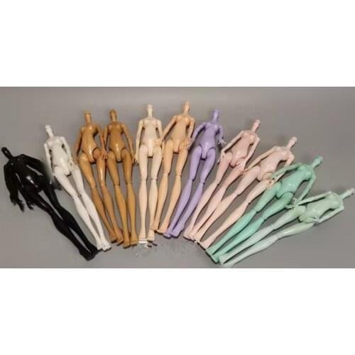 Limited Collection Monstering Doll Head Naked Body Doll DIY Doll Toy Part Girl Fashion DIY Dressing Toy Head