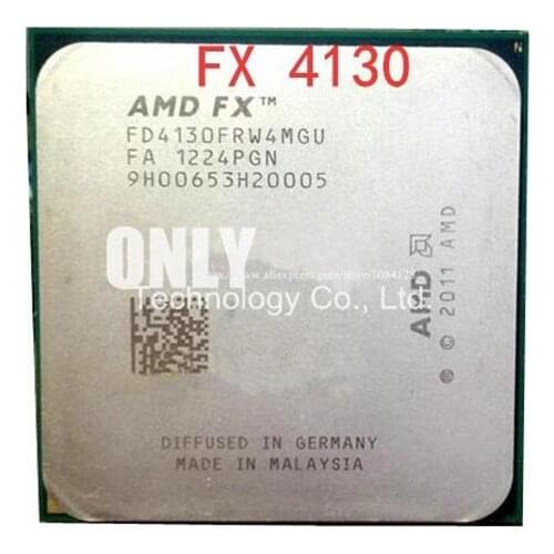 Free shipping latop cpu FX-4130 FX 4130(3.8GHz/4MB/4 cores/Socket AM3+/940-pin)FD4130FRW4MGU Desktop CPU scrattered pieces
