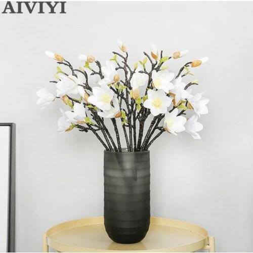 DIY simulation classical small magnolia wedding home decoration artificial flower jewelry