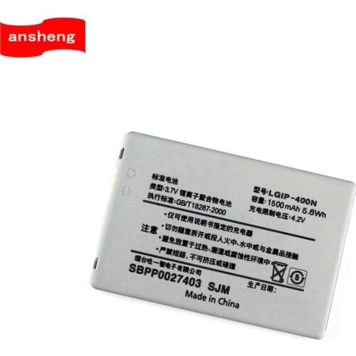 High Quality 1500mAh LGIP-400N Battery for LG SWIFT LOOP GT540 EVE InTouch Max GW620 GM750 eXpo GX200 GX300 SBPP002740