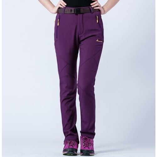 Women thin hiking pants waterproof windproof trousers spring outdoor for Camping Ski Climbing Hiking Trousers