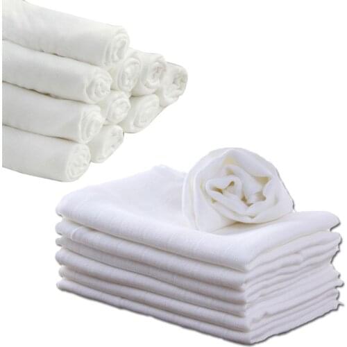 10Pcs/Pack Reusable Bamboo Fiber Diaper Baby Eco-friendly Washable Insert Nappy Liners Cloth Diapers