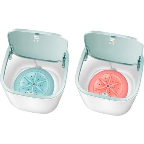 2x Portable Washing Machine Laundry Washer USB Pants Socks Travel Motorhome