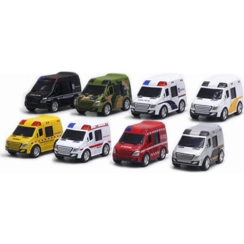 8Pcs Car Toys Miniature Collectible Alloy High Simulation Kids Mini Size Car Model Toy Gift