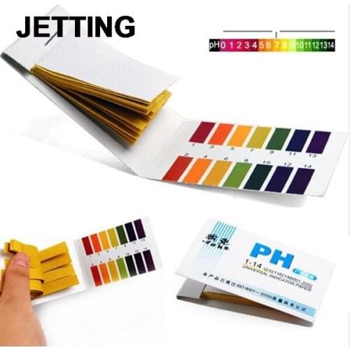 80 Strips/pack Full PH Meter PH Controller 1-14st Indicator Litmus Paper Water Soilsting Kit pH test strips