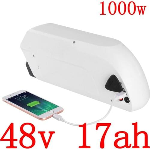 36V 48V Electric Bicycle Battery 36V 48V 10Ah 13Ah 15Ah 17Ah 20Ah Lithium battery use LG cell for 500W 1000W Motor Kit EBike