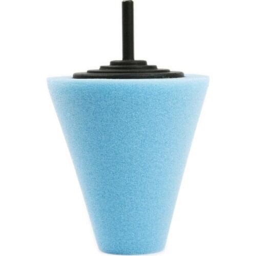 Accessories Foam Polishing Cone Shaped Pads Blue Cone Polishing Shaped Sponge Tool Brand New