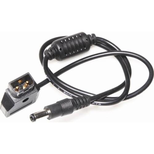 D-Tap 2Pin Male to DC Cable Power Supply Charger Cable For DSLR Rig LED light V-mount Anton Bauer Battery