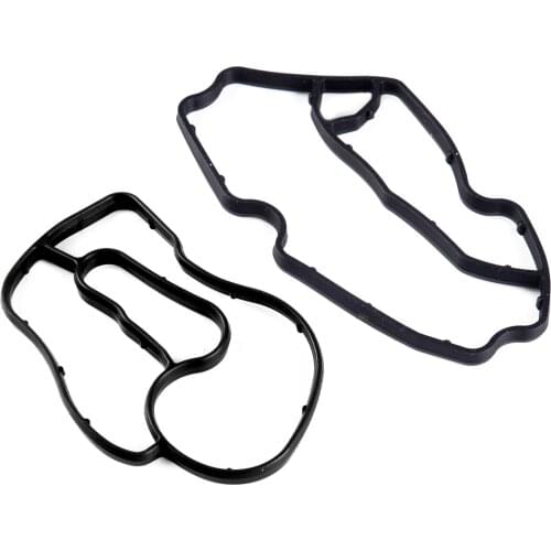 DWCX 1Set Rubber Oil Filter Housing Gasket 6421840080 6421801410 Fit for Mercedes Sprinter