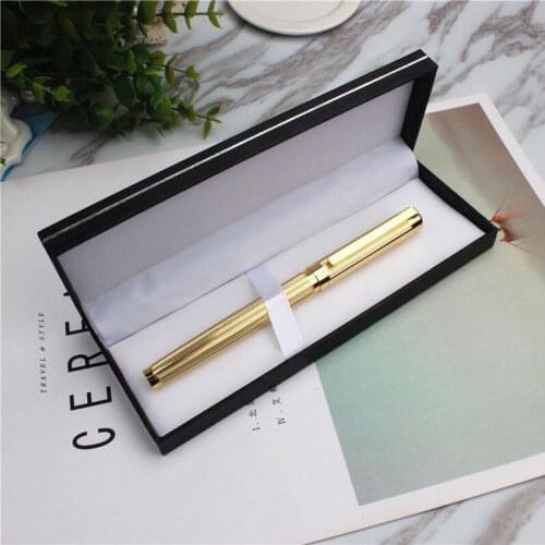 Exquisite metal ballpoint pen refill replaceable sign pen, school office signature ballpoint pen high-end stationery gifts