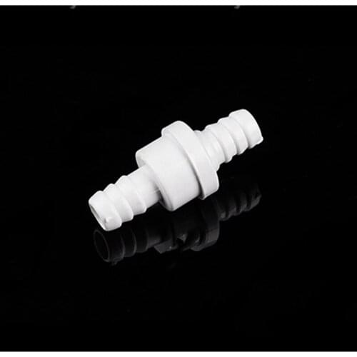 10mm White Joint Check Feflux Back-Pressure Valve Oxygen Pump Hose Accessiary Nano Micropore Aquarium Fish Lake Breed Water