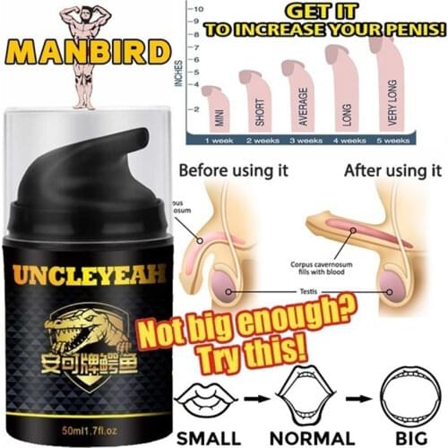 Penis Enlargement Cream Sex Delay Spray Male Anti Premature Ejaculation Prolong Big Dick Cock Erection Enhancer Adult Product
