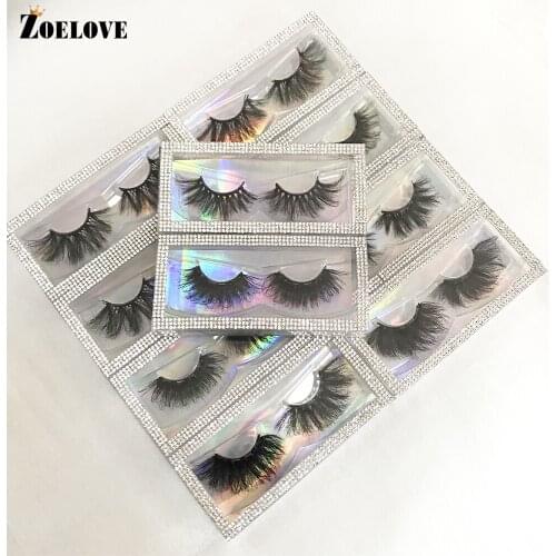 Magnetic Eyelashes Fluffy Mink Lashes Wholesale Soft False Eyelashes 25mm Magnet On Wispy Lashes Magnetic Fake Eyelash In Bulk