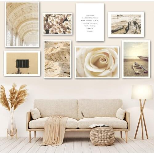 Daisy Loess Window Deadwood Boat Ceiling Wall Art Canvas Painting Nordic Posters And Prints Wall Pictures For Living Room Decor