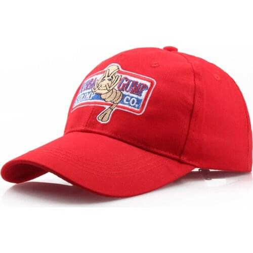 2020 New BUBBA GUMP Cap SHRIMP CO Truck Baseball Cap unisex Snapback Caps Hat Forrest Gump Hat outdoor sports hats casual caps