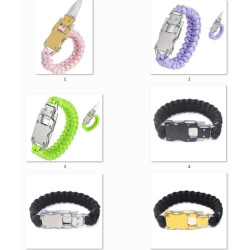 Wholesale customize 100pcs/lot Lifesaving bracelet