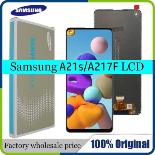 10pcs/lot LCD For Samsung Galaxy A21s A217 A217F LCD Touch Screen Digitizer For Samsung A21s SM-A217F/DS Display Replacement