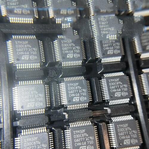 10pcs STM32F030C8T6 QFP48 Electronic chip For electrical equipment XP002I